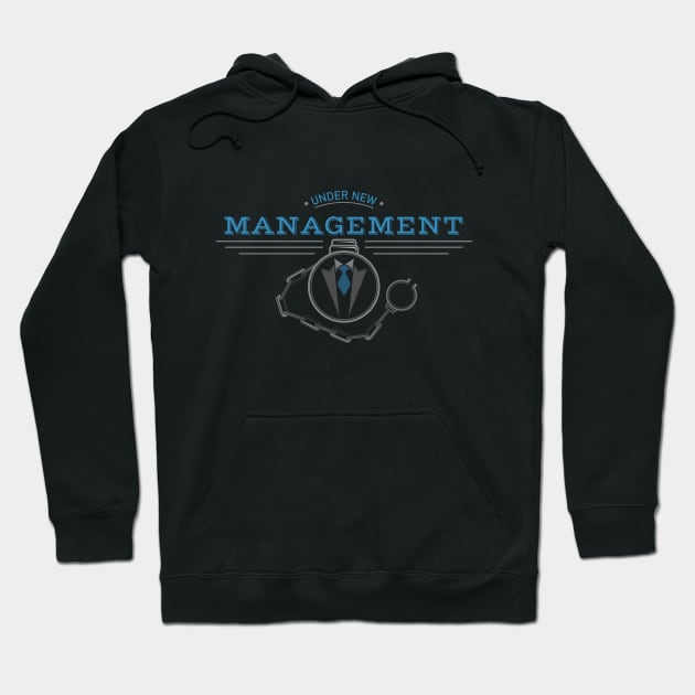 Under new managment Hoodie by Markus Schnabel